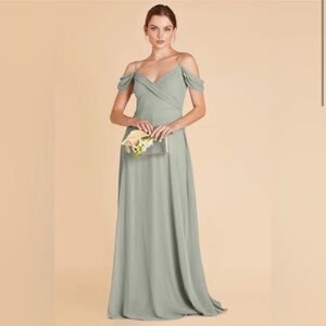 Birdy Grey Sage Green Maxi Dress